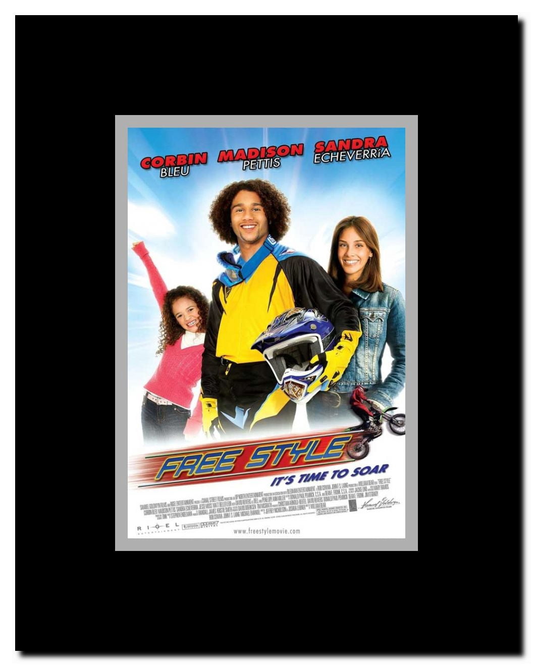 Free Style Framed Movie Poster