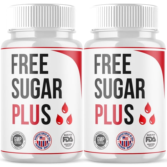 Free Sugar Plus Blood Support Pills Advanced Formula Vitamin Supplement 120 Capsules