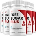 thumbnail image 1 of Free Sugar Plus Capsules – Free SugarPlus Natural Blend Glycogen Support, 5 Pack, 300 Capsules, 1 of 7