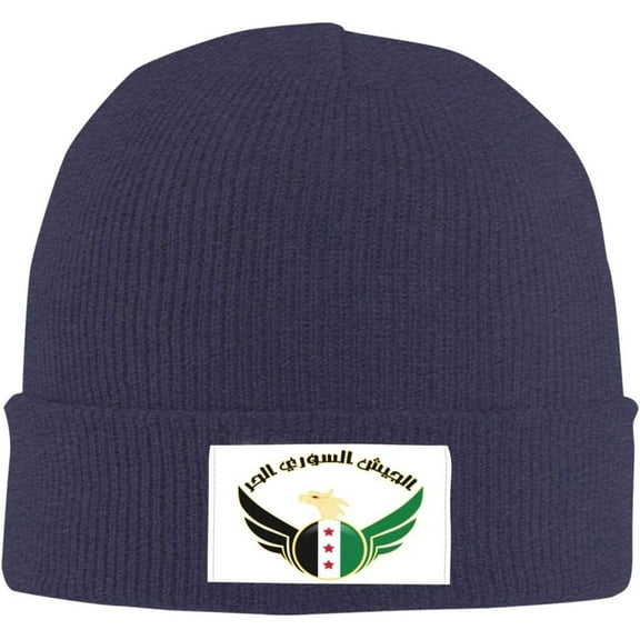 Free Syria Unisex Beanie for Men and Women Knit Hat Winter Warm Skull Cap