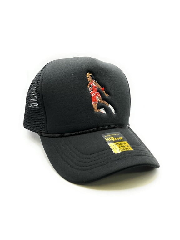 Free Throw Dunk Mesh Trucker Snapback (Black)
