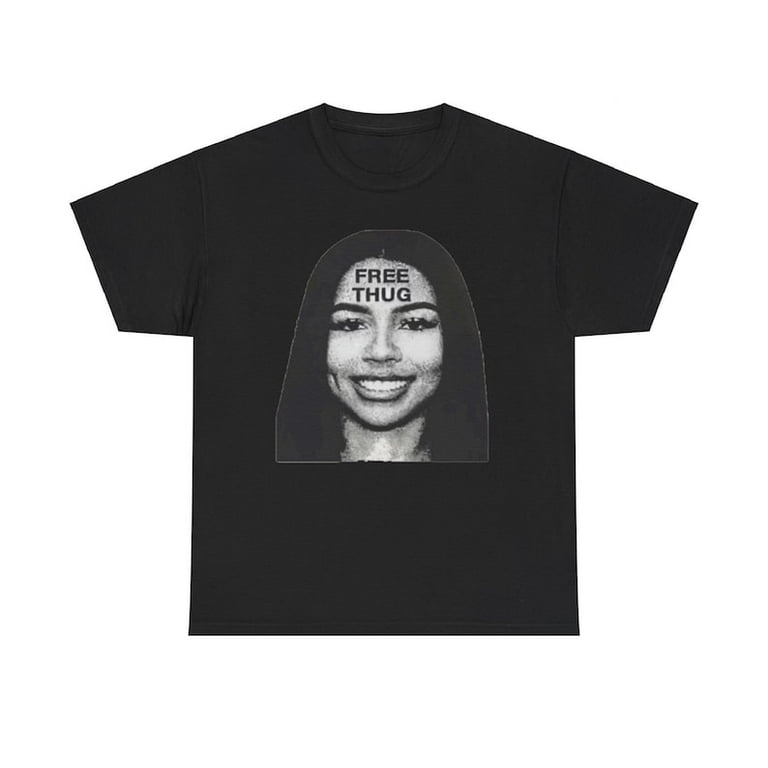 Free Thug T Shirt Free Young Thug Tee YSL T Shirt Vintage Rap Tee Concert Merch Best Gift for Young Thug Fans Walmart