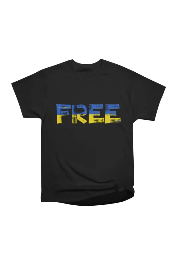 Free Ukraine T-Shirt Tee Gift For Him Merch For Her Apparel For Friend