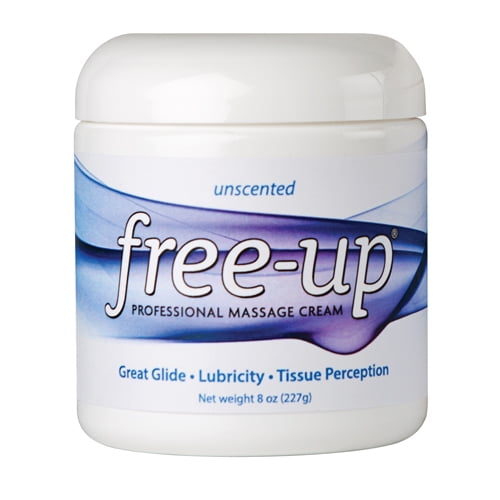 Free-Up professional massage cream, 8 oz.