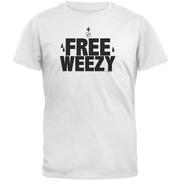 Free Weezy White T-Shirt - 4X-Large