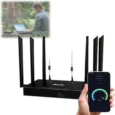 Free WiFi Router | Unlimited Satellite Internet | Up to 500 Mbps Speed | High Coverage for Rural & Remote Areas | Easy Installation | Includes 1 Router