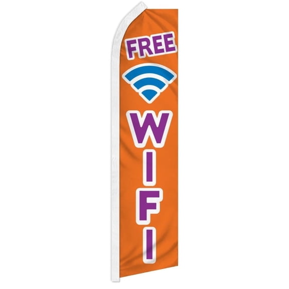 Free Wifi Super Flag
