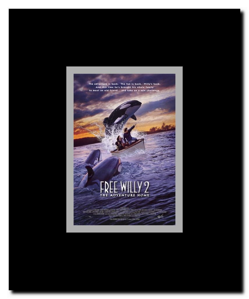 Free Willy 2 The Adventure Home Framed Movie Poster