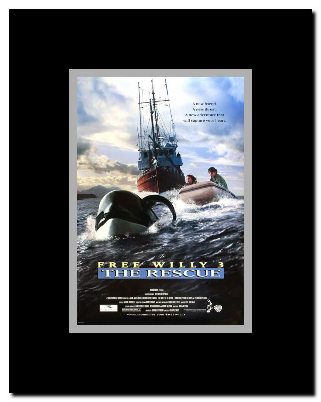 Free Willy 3: The Rescue Framed Movie Poster