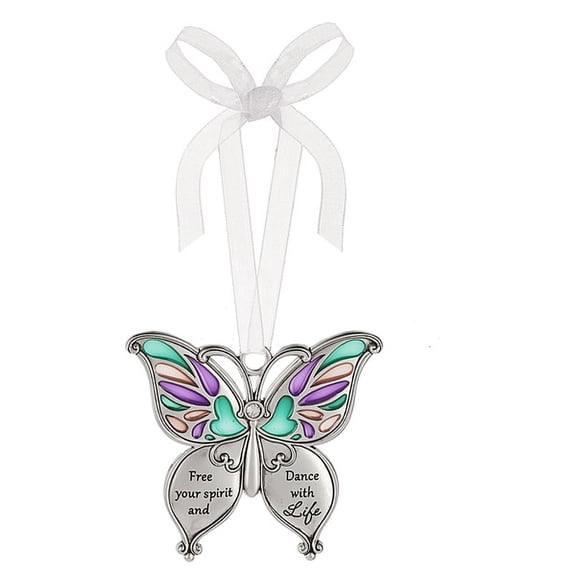 Free Your Spirit Dance With Life Butterfly Ornament - By Ganz