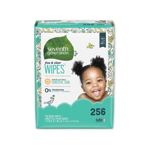 Free and Clear Baby Wipes, 7 x 7, Refill, Unscented, White, 256/Pack, 3 Packs/Carton Free and Clear Baby Wipes, 7 x 7, Refill, Unscented, White, 256/Pack, 3 Packs/Carton