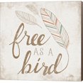thumbnail image 1 of Free as a Bird Beige by Laura Marshall, Canvas Wall Art, 1 of 1