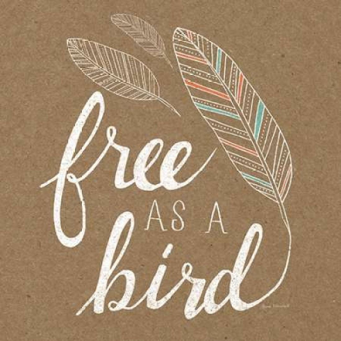 Free as a Bird Canvas Art - Laura Marshall (24 x 24)