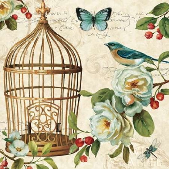 Free as a Bird II Canvas Art - Lisa Audit (24 x 24)