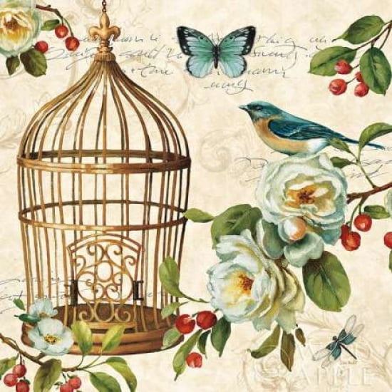 Free as a Bird II Canvas Art - Lisa Audit (24 x 24)