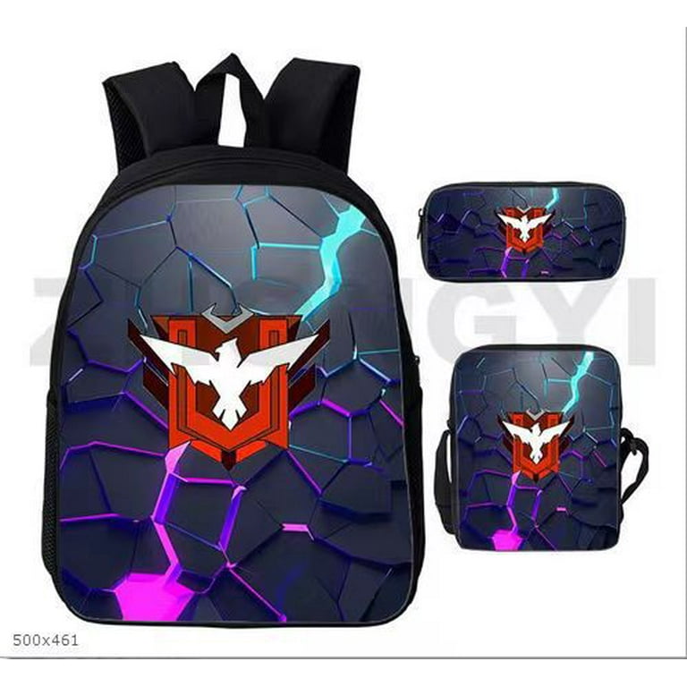 Free fire garena games game peripheral backpack student backpack Walmart