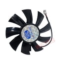 thumbnail image 1 of Free shipping For ARX FS1280-A1842C DC 12V Dia. 75mm C.T.C 40mm 2-Wire Server Frameless Fan, 1 of 4