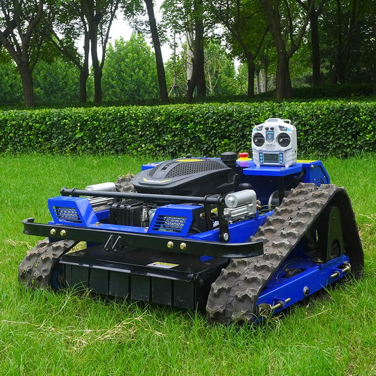 Grass Cutter Remote Control Mower On Tracks Grass Cutter Robotic