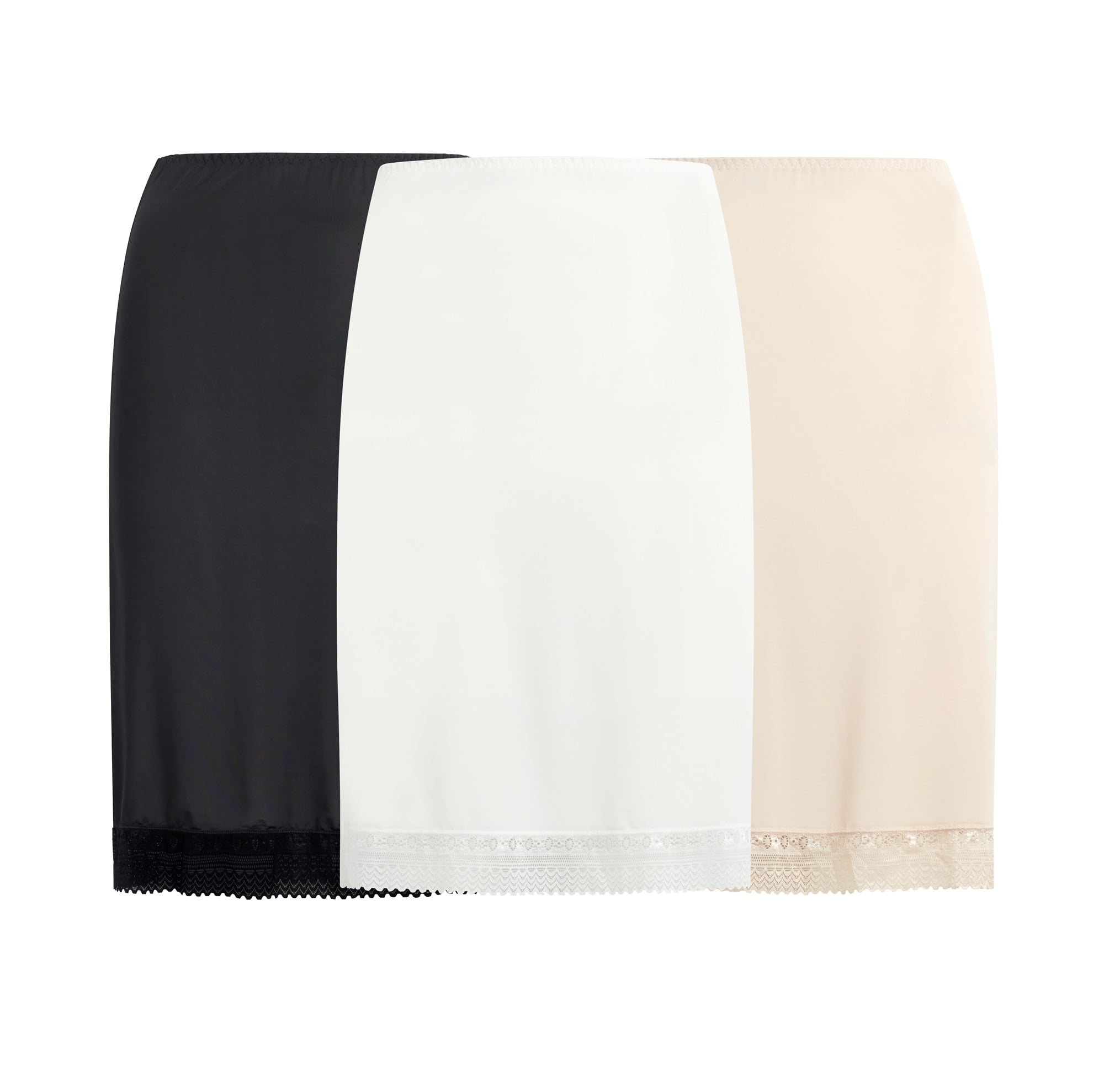 Women's half slips at best sale walmart