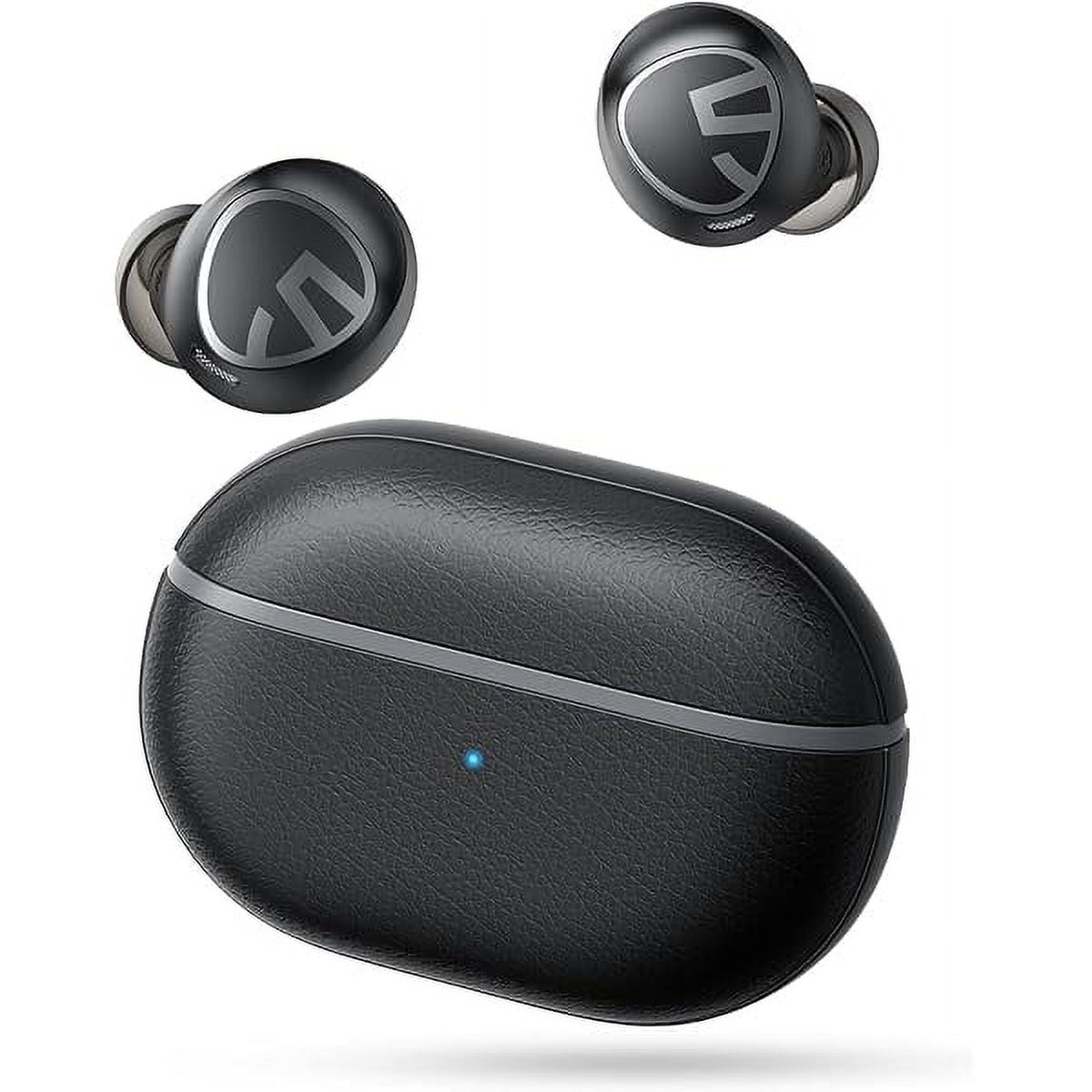 Free2 Classic Wireless in Ear Earbuds, 30Hrs Playtime Headphones, Bluetooth V5.1 Earphones, Built in Mic for Clear Calls, Touch Control, Single/Twin Mode, Stereo Sound