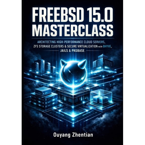 FreeBSD 15.0 Masterclass: Architecting High-Performance Cloud Servers, Zfs Storage Clusters & Secure Virtualization , (Paperback)
