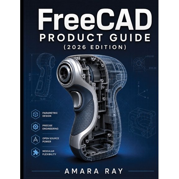 FreeCAD PRODUCT GUIDE (2026 EDITION): Mastering Open-Source Parametric CAD: Essential Tutorials and Best Practices for E, (Paperback)