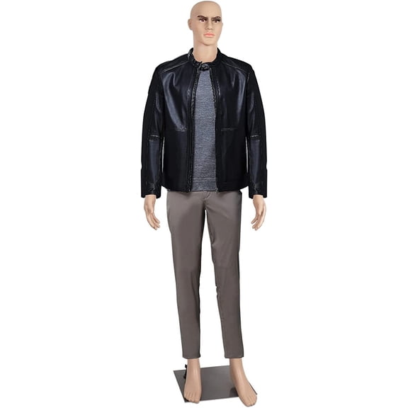 FreeLung Male Full Body Plastic Dress Form Mannequin, 73", Beige