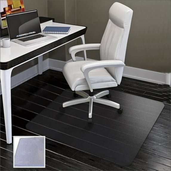 FreeLung Office Chair Mat for Hardwood Floors - 47"x47" Desk Chair Mats Home Floor Protector Heavy Duty - Easy Clean
