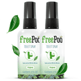 thumbnail image 1 of FreePoo - Toilet Odorizer Original Lemongrass - Pre Poop Odor Blocker, 2 Count, 2.0 Fluid Ounce, 1 of 6