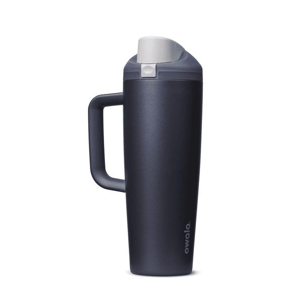 FreeSip® Tumbler 30-oz. Stainless Steel Blue Steel