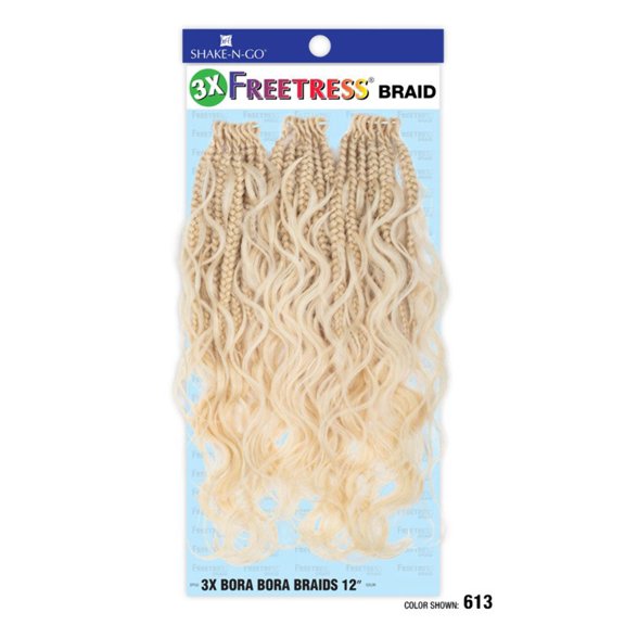 FreeTress Bora Bora Braids 12" 3x (Color#613)