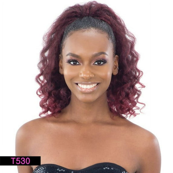 FreeTress Equal Drawstring Ponytail Natural Girl(MED ROD) (T530)