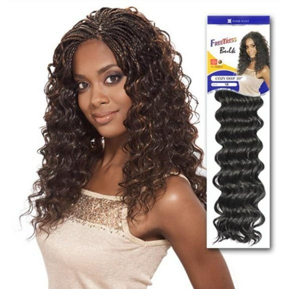 FreeTress Synthetic Hair Crochet Braids Cozy Deep 20"
