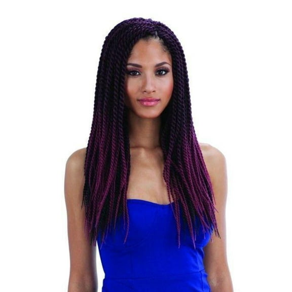 FreeTress Synthetic Hair Crochet Braids Senegalese Twist Large 12"