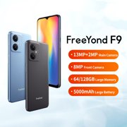 FreeYond F9 128GB Smartphone with Accessories Included, Blue
