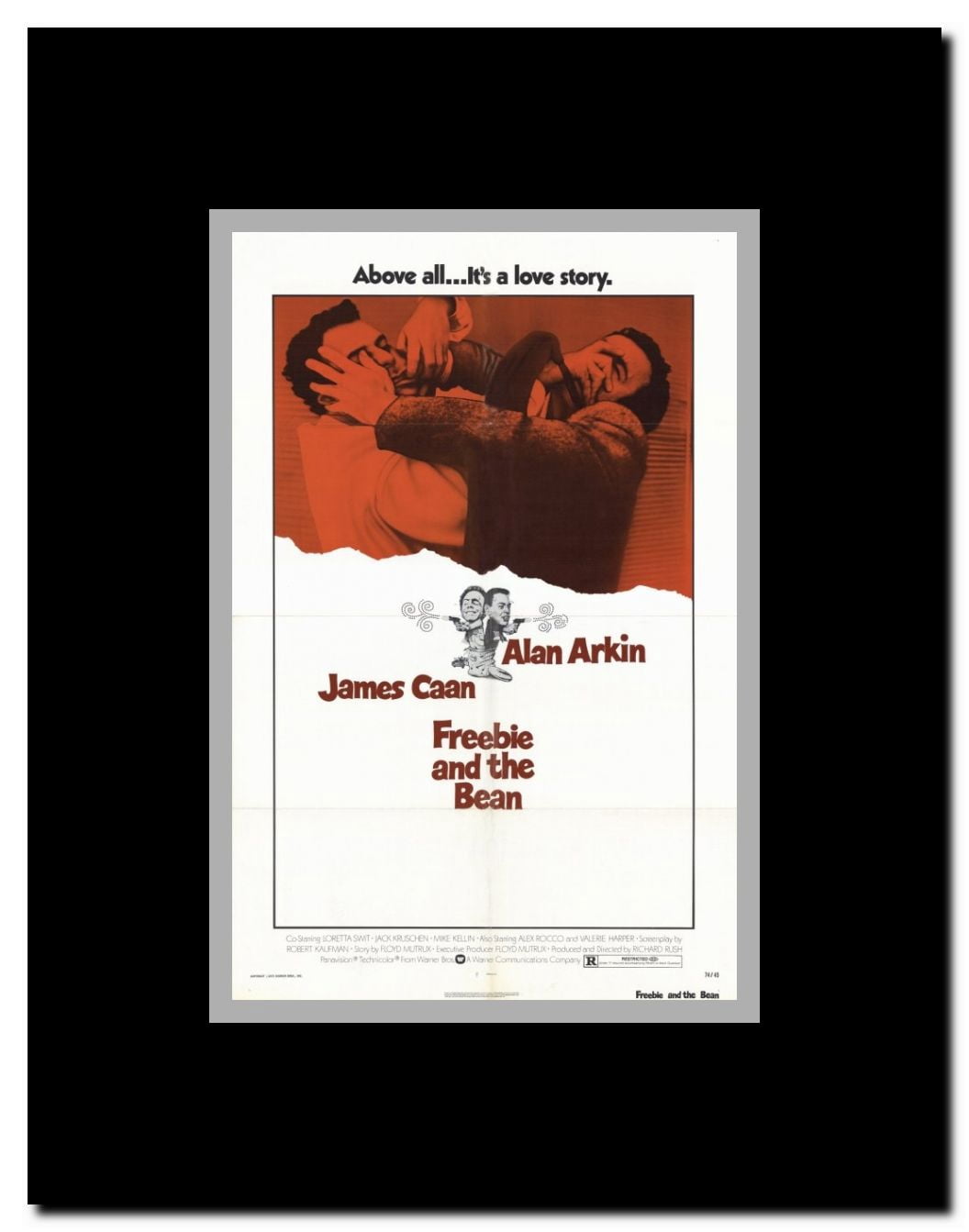 Freebie & the Bean Framed Movie Poster