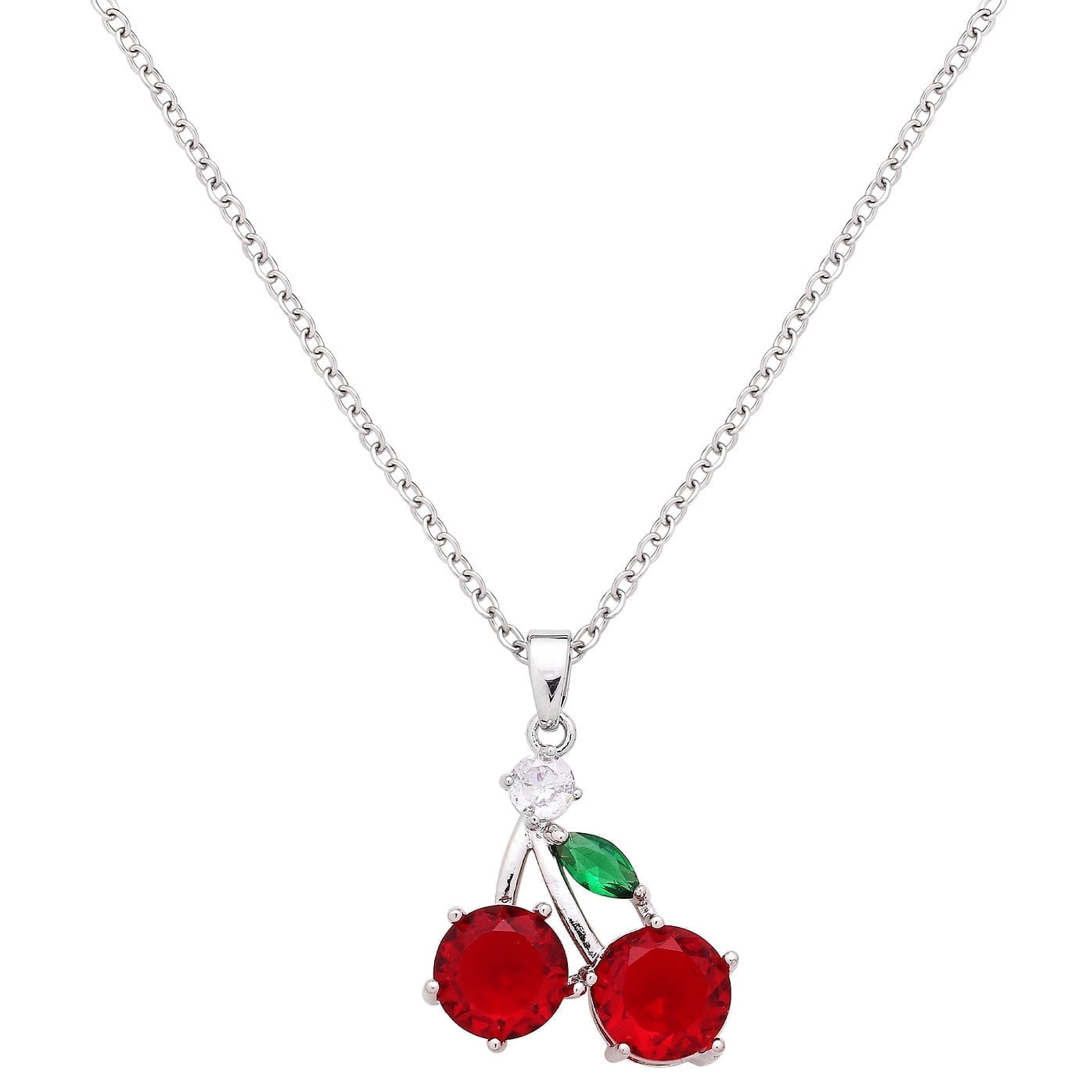 Freebird Jewelry Box Cherry Pendant Necklace