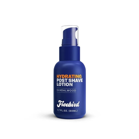 Freebird Post Shave Lotion for Men - Soothes & Moisturizes for Sensitive Skin, Travel Size, 50mL