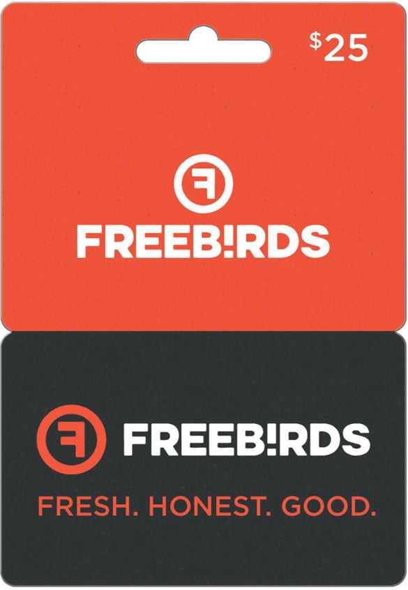 Freebirds World Burrito $25