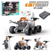 Freecat 4-in 1 Solar Space Robot Kit for Kids Boys 8-12 Years, STEM Educational Science Kit, Birthday Christmas Gift for Toddler Boys 8 9 10 11 12.