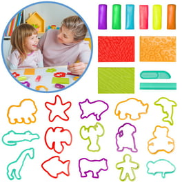 Mobee Fun Foil Art Kit for Kids with 8 Peel and Stick Pictures and