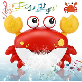 Baby Bath Bubble Toys Set,Tub Big Frog Automatic Bubble Maker Blower Toys  with 12 Music Baby Fun Shower Toys , for Boys, Girls