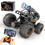 Freecat RC Car, Toys for Boy 8 to 11 Years, 118 Remote Control Monster Truck with 1080P HD Camera, 4WD 2.4Ghz Alloy RC Monster Truck Toys for Kids Boys Teens Adults Christmas Birthday Gifts.
