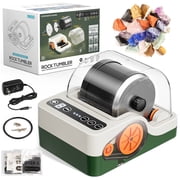 Freecat Rock Tumbler Kits Set for Kids and Adults, STEM Science Kit, Tumbler Grits, Rocks & Jewelry Polishing Accessories Set, Christmas Birthday Gift.