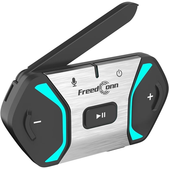 FreedConn Free+ Motorcycle Helmet Bluetooth Headset Mesh Intercom Auto-Join