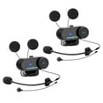 thumbnail image 1 of FreedConn Motocycle Helmet Waterproof Wireless Bluetooth Headset TCOM-VB; /FM Radio/800M Intercom/2 Riders Intercom/ Moto Biking & Skiiing/ 2 in 1 microphone;, 1 of 9