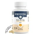 thumbnail image 1 of Freeda Ferrous Fumarate Iron Tablets 29 mg | Iron Supplement for Energy & Wellness | Vegan, Gluten Free, Sugar Free | 250 Count, 1 of 8