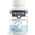 thumbnail image 1 of Freeda Magnesium Citrate Supplement Tablets for Bone and Joint Support, 400mg Per Serving, 100 Count, 1 of 6