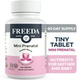 thumbnail image 1 of Freeda Mini Prenatal Vitamin Tablets with Iron, Folic Acid, and Vitamin D, 120 Count, 1 of 11