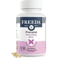 thumbnail image 1 of Freeda One Daily Prenatal Vitamin with Iron & Folic Acid | Support for Mom & Baby | Vegan, Gluten Free | 100 Tablets, 1 of 6